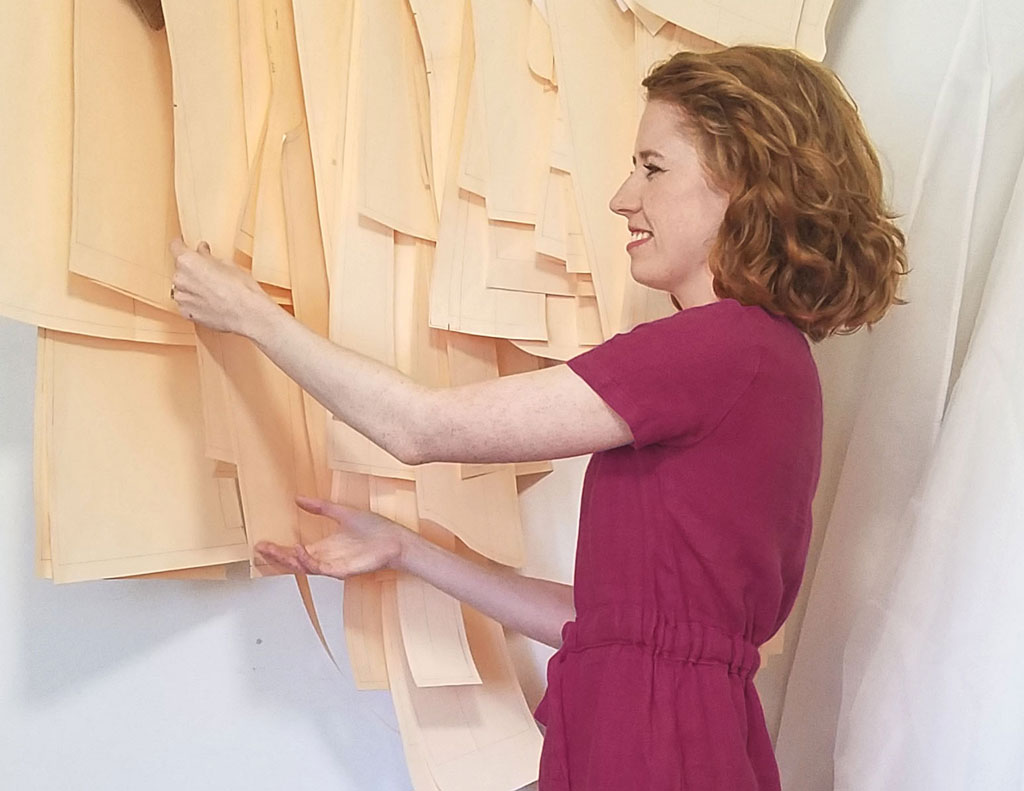 Alison Hoenes freelance womens apparel patternmaker