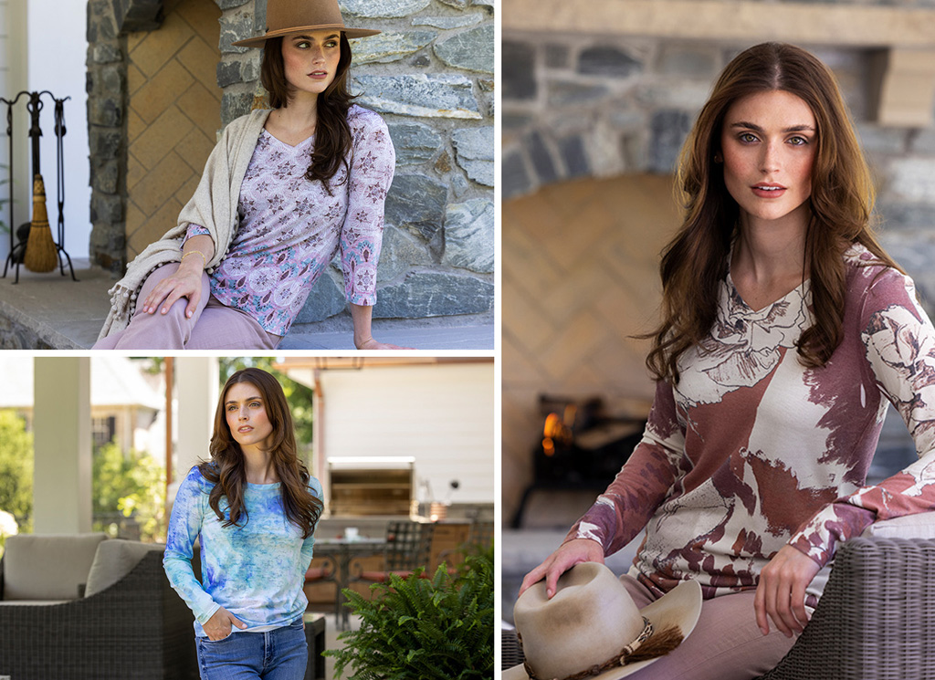 Whimsy Rose printed tops, dresses, and tunics