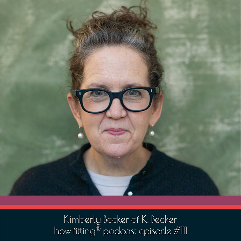 Kimberly Becker if K. Becker on the Hoe Fitting podcast episode 111