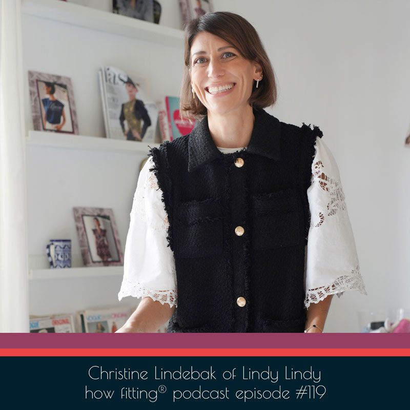 Christine Lindebak of Lindy Lindy on How Fitting podcast episode 119